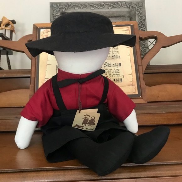 Rare Vintage 1984 Handmade Amish Doll - Picture 11 of 13